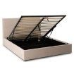 Mebel Elite Кровать 160x200 «Marsylia» с ящиком для хранения, бежевая ткань, ME.MARSYLIA/160/BZ/T/LOZZPOJ - Home Club, изображение 4