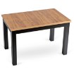 Mebel Elite Стол Skubi, раскладной, 120–160 см, дуб Craft/чёрный, W.SKUBI/DC/CZ/S - Home Club, изображение 6