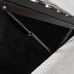 Mebel Elite Кровать 160x200 Haga с ящиком для вещей, кремового цвета, из ткани букле, ME.HAGA/160/KR/TB/LOZZPOJ - Home Club, изображение 8