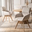 Mebel Elite Вращающееся кресло Dias бежевого цвета, ME.DIAS/BZ/T/K - Home Club, изображение 2