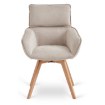 Mebel Elite Вращающееся кресло Dias бежевого цвета, ME.DIAS/BZ/T/K - Home Club, изображение 6