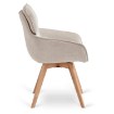 Mebel Elite Вращающееся кресло Dias бежевого цвета, ME.DIAS/BZ/T/K - Home Club, изображение 7