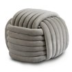 Mebel Elite Плетеный пуф Magma, серый велюр, ME.MAGMA/P/V/PUF - Home Club