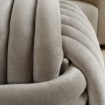 Mebel Elite Плетеный пуф Magma, серый велюр, ME.MAGMA/P/V/PUF - Home Club, изображение 5