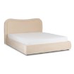 Mebel Elite Кровать 160x200 Haga с ящиком для вещей, кремового цвета, велюровая, ME.HAGA/160/KR/V/LOZZPOJ - Home Club, изображение 3