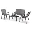 Mebel Elite Комплект садовой мебели Minnesota, серый, ME.MINNESOTA/P/T/OGR/ZES - Home Club, изображение 2