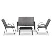 Mebel Elite Комплект садовой мебели Minnesota, серый, ME.MINNESOTA/P/T/OGR/ZES - Home Club, изображение 3