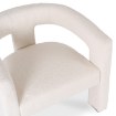 Mebel Elite Кресло для отдыха Lille кремового цвета из ткани букле, ME.LILLE/KR/TB/FW - Home Club, изображение 7
