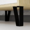 Mebel Elite Комода Bacardi 183 см, дуб Artisan/білий, W.BILBAO/BL6/DA/B/KOM2D3S - Home Club, зображення 6