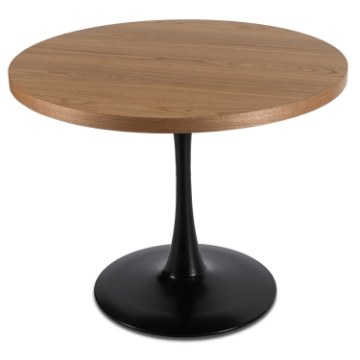 Mebel Elite Стіл Lino 100 см, дуб золотистий/чорний, ME.LINO/DZ/S - Home Club