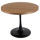Mebel Elite Стіл Lino 100 см, дуб золотистий/чорний, ME.LINO/DZ/S - Home Club