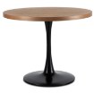 Mebel Elite Стол Lino 100 см, дуб золотой/чёрный, ME.LINO/DZ/S - Home Club, изображение 3