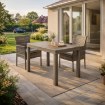 Mebel Elite Садовий стіл Fargo, коричневий, ME.FARGO/BR/RT/OGR/S - Home Club, зображення 2