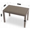 Mebel Elite Садовий стіл Fargo, коричневий, ME.FARGO/BR/RT/OGR/S - Home Club, зображення 8