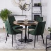 Mebel Elite Стілець Cork зеленого кольору з велюру, ME.CORK/Z/V/K - Home Club, зображення 3