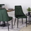 Mebel Elite Стілець Cork зеленого кольору з велюру, ME.CORK/Z/V/K - Home Club, зображення 4