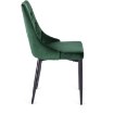 Mebel Elite Стілець Cork зеленого кольору з велюру, ME.CORK/Z/V/K - Home Club, зображення 8