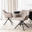 Mebel Elite Вращающееся кресло Peony 2 Cappuccino, ME.PEONY2/CAP/T/K - Home Club, изображение 2