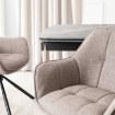 Mebel Elite Вращающееся кресло Peony 2 Cappuccino, ME.PEONY2/CAP/T/K - Home Club, изображение 4