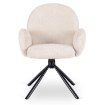 Mebel Elite Вращающееся кресло Musso, бежевое, с букле, ME.MUSSO/BZ/CZ/TB/K - Home Club, изображение 4