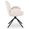 Mebel Elite Вращающееся кресло Musso, бежевое, с букле, ME.MUSSO/BZ/CZ/TB/K - Home Club, изображение 5