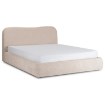 Mebel Elite Кровать 160x200 Bristol с ящиком для вещей, бежевая, из ткани букле, ME.BRISTOL/160/BZ/TB/LOZZPOJ - Home Club, изображение 3