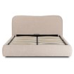 Mebel Elite Кровать 160x200 Bristol с ящиком для вещей, бежевая, из ткани букле, ME.BRISTOL/160/BZ/TB/LOZZPOJ - Home Club, изображение 6