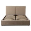 Mebel Elite Кровать 140x200 «Marsylia» с ящиком для хранения, бежевая, из вельвета, ME.MARSYLIA/140/BZ/SZTR/LOZZPOJ - Home Club, изображение 6
