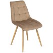 Mebel Elite Комплект: стіл Skubi 120–160 см, дуб Artisan, та 4 стільці Rodri, бежеві, W.SKUBI/DA/S/RODRI/BZ/D/V/Z4/K - Home Club, зображення 12