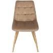 Mebel Elite Комплект: стіл Skubi 120–160 см, дуб Artisan, та 4 стільці Rodri, бежеві, W.SKUBI/DA/S/RODRI/BZ/D/V/Z4/K - Home Club, зображення 13