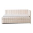 Mebel Elite Кровать 90x200 Villemo, кремовый букле, ME.VILLEMO/90/90/KR/TB/LOZWYS - Home Club, изображение 5