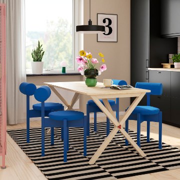 ІКЕА Стіл і 4 стільці IKEA PS 2026, 696.344.05 - Home Club