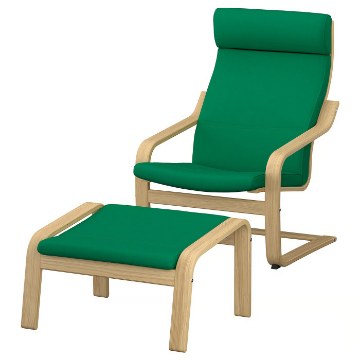 ІКЕА Крісло POÄNG ПОЕНГ, 196.257.00 - Home Club
