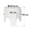 Kontrasto Пуф Osaka 42x42x40 см Szen, цвет «тауп», Dw, Meb000701 - Home Club, изображение 6