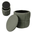 Kontrasto Пуф Nagoja 38x38x38 см, цвет «оливка», двойной, Meb000704 - Home Club, изображение 3