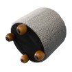 Kontrasto Пуф «Киото» 38x38x38 Plec, цвет «таупе»/орех, двухцветный, Meb000686 - Home Club, изображение 4