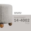 Kontrasto Пуф «Киото» 38x38x38 Plec, цвет «таупе»/орех, двухцветный, Meb000686 - Home Club, изображение 5