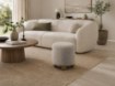 Kontrasto Пуф «Киото» 38x38x38 Plec, цвет «таупе»/орех, двухцветный, Meb000686 - Home Club, изображение 9