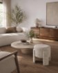 Kontrasto Пуф Osaka 42x42x40 см, цвет Szen, бежевый, двусторонний, Meb000700 - Home Club, изображение 2