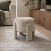 Kontrasto Пуф Osaka 42x42x40 см, цвет Szen, бежевый, двусторонний, Meb000700 - Home Club, изображение 9