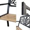 Kontrasto Lo1000-2 Садовая скамейка 126x52x73,50 см, 5.23.14140 - Home Club, изображение 4