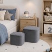 Kontrasto Набор Из 2 Пуфов Kobe — Серый Цвет, Meb000709 - Home Club, изображение 5