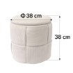 Kontrasto Пуф Nagoja 38x38x38 см Sztr бежевый Dw, Meb000706 - Home Club, изображение 8