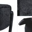Kontrasto Пуф Osaka 42x42x40 см, черный, двусторонний, Meb000702 - Home Club, изображение 6