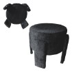 Kontrasto Пуф Osaka 42x42x40 см, черный, двусторонний, Meb000702 - Home Club, изображение 8