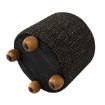 Kontrasto Пуф «Киото» 38x38x38 Plec, черный/орех, Meb000685 - Home Club, изображение 8