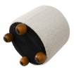 Kontrasto Пуф «Киото» 38x38x38 Plec, бежевый/дуб Dw, Meb000688 - Home Club, изображение 4