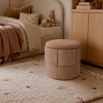 Kontrasto Пуф Nagoja 38x38x38 см Sztr, терракота, Dw, Meb000705 - Home Club