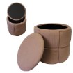 Kontrasto Пуф Nagoja 38x38x38 см Sztr, терракота, Dw, Meb000705 - Home Club, изображение 9