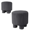 Kontrasto Пуф Hanoi 40x40x40 см Sztr, серый, Dw, Meb000698 - Home Club, изображение 3